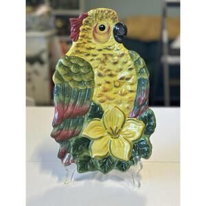Pfaltzgraff Paradise Song Parrot Platter